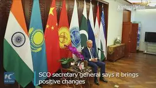 How is China doing as SCO rotating president?