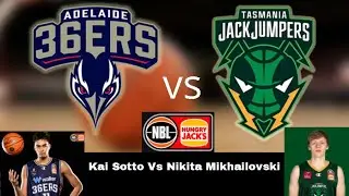 Live II Tasmania JackJumpers vs Adelaide 36ers NBL Australia 2022