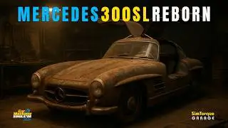 Barn Find to Beauty: Restoring the Legendary 1954 Mercedes 300SL