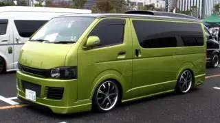 2011 HIACE CUSTOM CAR SHOW JAPAN TOKYO Part1 SBM スタイルボックスミーティング