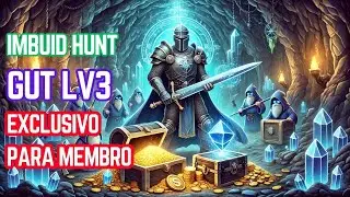 GUT lv03 e o Farm de Itens para Imbuement no Tibia | Melhor Hora para EK low lv Lucrar