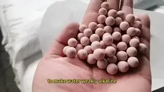 Water purification ceramic ball plant vitality nutrient filter material shower filtration