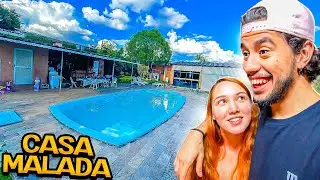 Ganhamos essa CASA por 1 DIA pra gente fazer o que quiser😱