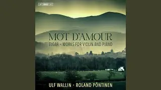 Chanson de nuit et Chanson de matin, Op. 15: No. 2 Chanson de matin