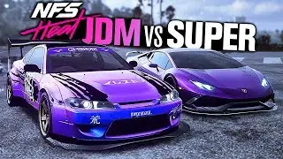 Need for Speed Heat - JDM vs Supercar Battle!