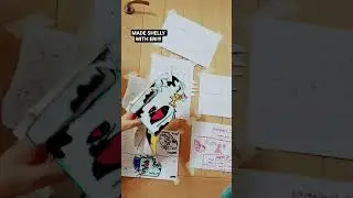 SHELLY IS DONE @eri dragon @STARRYMM #homemadepapercraft #fypviralシ #paperdragon #homemadepapercraf