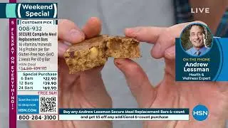 Secure Complete Meal Replacement Bars  6count