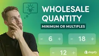 Оптовые партии в Shopify &mdash; минимальное или коробочное количество &mdash; без приложения