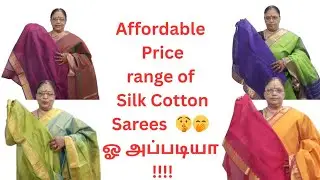 I Found the BEST Price for Silk COTTON Sarees at Meenakshi Sarees