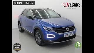 VOLKSWAGEN T-ROC 1.5 TSI SPORT 6 VEL 150CV | SEGUNDA MANO LOVECARS