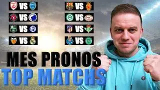 Mes 8 pronostics Top Matchs ! ( Valence - Real Madrid / Porto - Sporting )