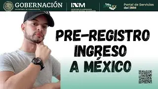Cómo llenar el FORMULARIO de ingreso a MÉXICO - QR MÉXICO - PRE REGISTRO MÉXICO