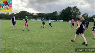Attacking moves - Tag Rugby Attacking Drill - ALL FLAIR