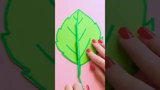 Ah! 😲😲IS That A Live Caterpillar!? DIY Paper Caterpillar🐛