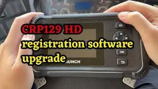 How to register and update Launch CRP129 HD Heavy Duty Truck Scanner
