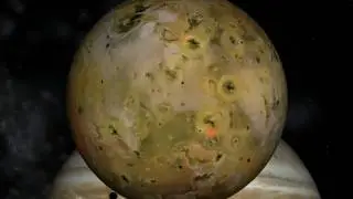 Galileo Flyby of Io - December 7, 1995