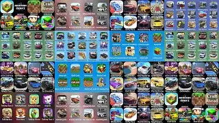 World Craft,Multi Car Parking,Tom Hero Dash,Driving School,Drifty Race,Car Parking,Pixel Gun 3D