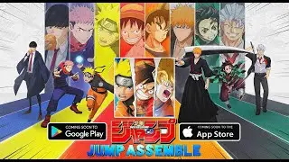 BEST ANIME GAME FOR MOBILE || ANIME MOBA GAME FOR ANDROID || JUMP : ASSEMBLE #jumpassemble #anime