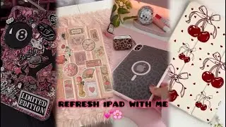 REFRESH iPAD🫧💕WITH AESTHETIC COVER'S # ASMR VIDEOS # SATISFIED LIKE AND SUBSCRIBE MY CHANNEL