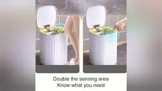 Smart Sensor Garbage Bin Kitchen Bathroom Toilet Trash Can Best Automatic Induction Waterproof