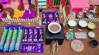 Miniature Perk Chocolate Cake | Mini Chocolate Cake Recipe | Cooking Without Egg | Birthday Cake