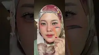 Hari ini belum rapi, besok pasti lebih jago🤩 #alis #tutorialalis #makeup #shortvideo