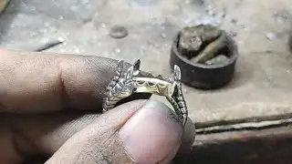 Make a Ring out of Coin _ jewelry making tutorials
