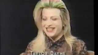 Taylor Dayne Interview Live At 5 (1990)