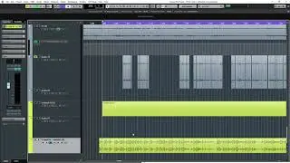 Splitting sequence in cubase