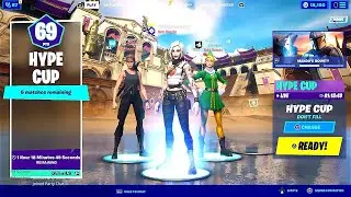 🔴LIVE HYPE CUP! (Fortnite Battle Royale)