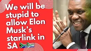 Rise Mzansi leader Songeza Zibi says we will be stupid to allow Elon Musk Starlink in SA