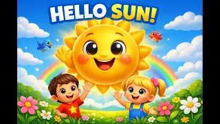 Hello Mr. Sun ☀️ | Good Morning Song for Kids | Nursery Rhymes