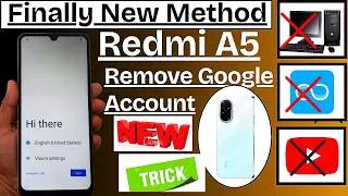 Redmi A5 FRP Google account bypass | Redmi A5 FRP Bypass 2026 Android 15 100% Working - With PC