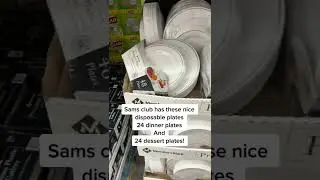 Budget friendly disposable plates