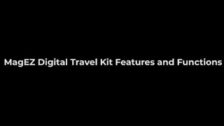 PITAKA MagEZ Digital Travel Kit - All functions and features