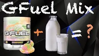 GFuel Mix: Rainbow Sherbet and Milk