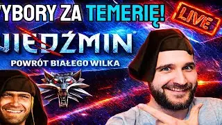 WIEDŹMIN 1🐺- POWRÓT BIAŁEGO WILKA | WYBORY ZA TEMERIĘ! ⚔️🔴 [NA ŻYWO]