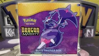 Pokemon Dragon Majesty Elite Trainer Box Opening!