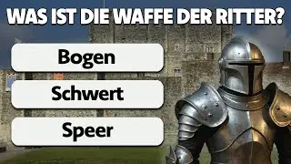 Mittelalterquiz mit 50 FRAGEN ⚔️🤺 | Fragenflash