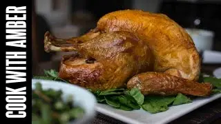 SPRINGSGIVING Roast Turkey! | Cook With Amber