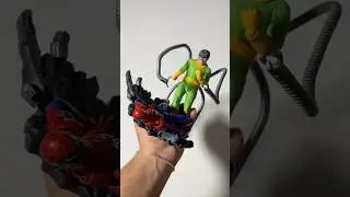 UNBOXING & POSING: Mezco Doctor Octopus 🦑 #actionfigure #posing #mezco #spiderman #marvel