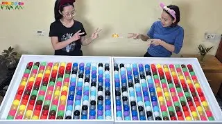 😂 Competitive Color Ball Sorting | Stressful but Fun 😵&zwj;💫
