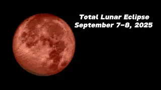 September 7-8 Total Lunar Eclipse Animation Tokyo Japan