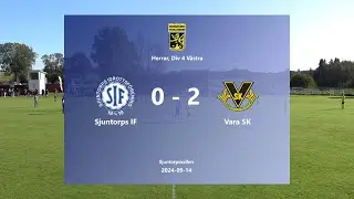 240914 Sjuntorps IF - Vara SK, Höjdpunkter