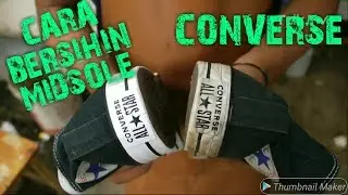 UNYELLOWING MID SOLE MUDAH DAN MURAH (CONVERSE)