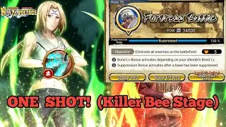 Nxb Nv: War Tsunade One Shot Any Stage! Boss Killer Bee Base 39 Suppression Mission | Naruto Voltage
