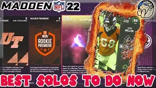 MADDEN 22 ULTIMATE TEAM BEST SOLOS TO COMPLETE FOR MUT COINS AND 87+ OVR ELITE REWARDS!!!