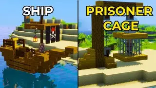 Minecraft: 10+ Pirate Builds Hacks & Tricks you should know!