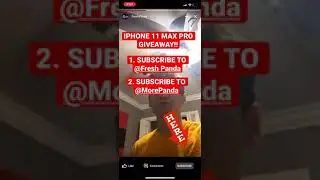 Fresh panda face reveal