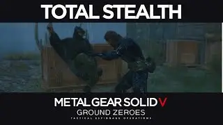 Ground Zeroes All Prisoners, No Weapons Fired, No Alerts, No Enemy Markers (Metal Gear Solid V)
